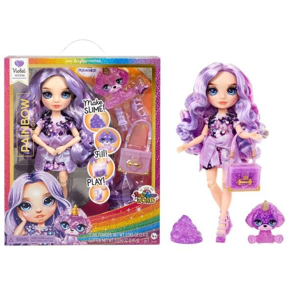 CLASSİC RAİNBOW FASHİON DOLL-VİOLET (PURPLE)