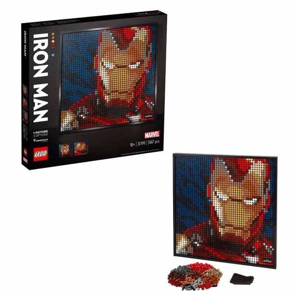 LEGO ART MARVEL IRON MAN