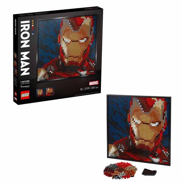 LEGO ART MARVEL IRON MAN