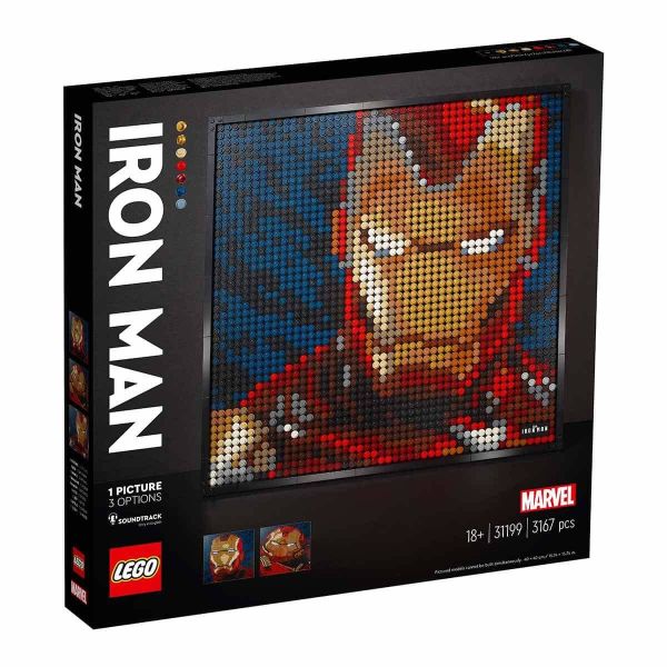 LEGO ART MARVEL IRON MAN