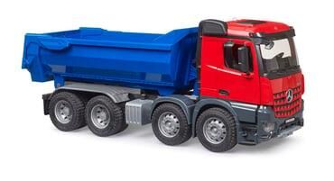 BRUDER MB AROCS DAMPERLİ KAMYON KIRMIZI MAVİ