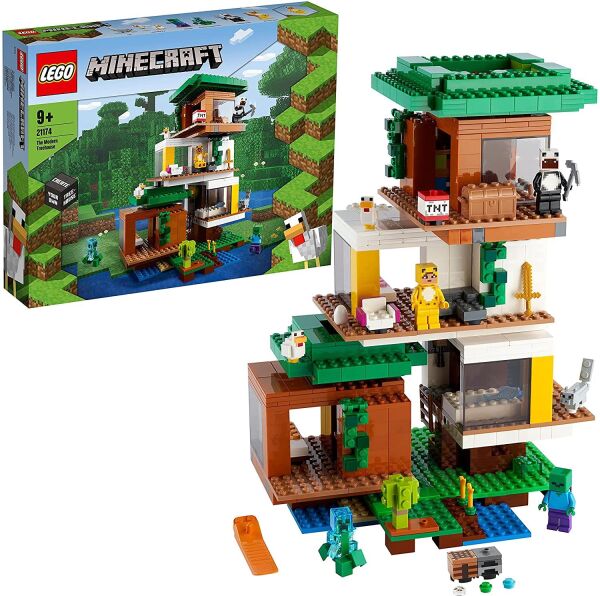 MİNECRAFT MODERN AĞAÇ EV