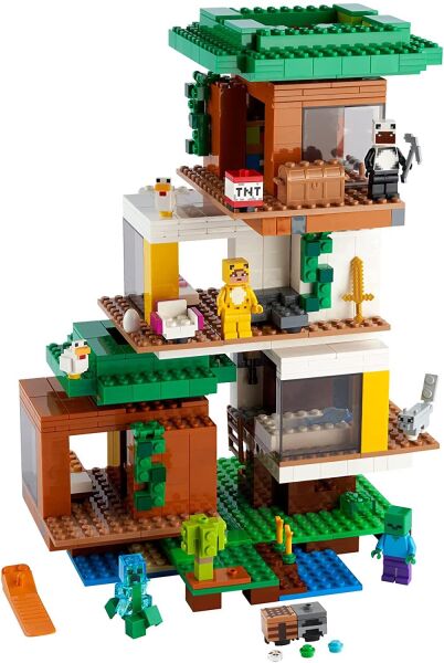 MİNECRAFT MODERN AĞAÇ EV