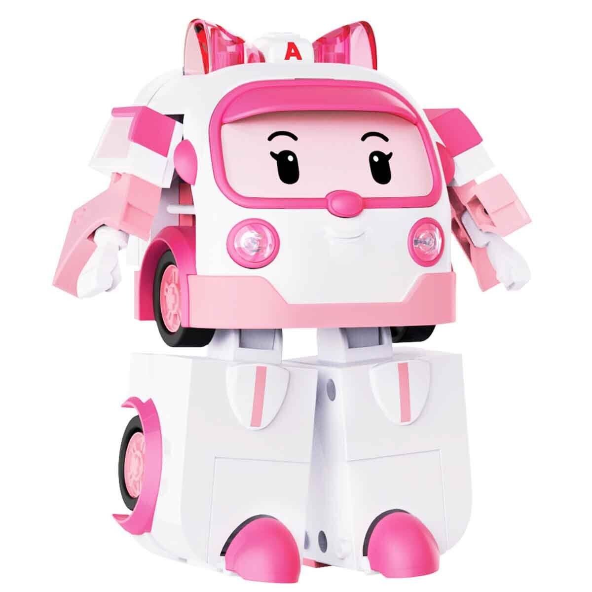 POLI CAR TRANSFORMING ROBOT AMBER