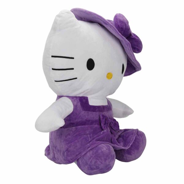 PELUŞ HELLO KİTTY ELBİSELİ ŞAPKALI