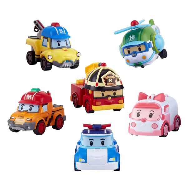 POLI CAR GOGO RESCUE DELUXE 6LI SET