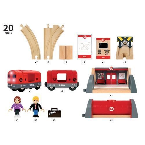 BRIO WORLD  METRO SETİ