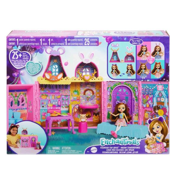 ENCHANRIMALS ANA KARAKTER BEBEK EVI