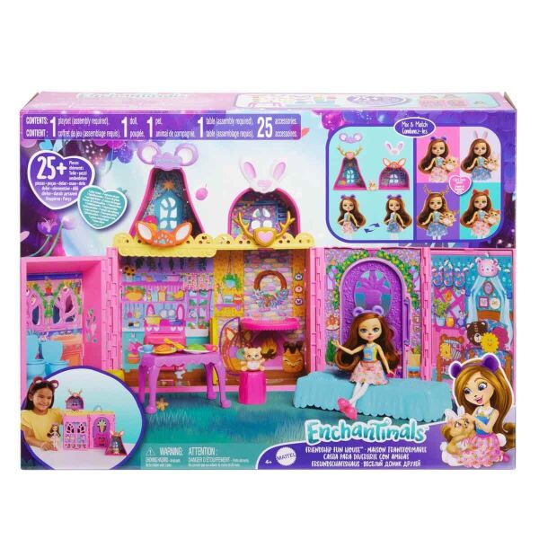 ENCHANRIMALS ANA KARAKTER BEBEK EVI