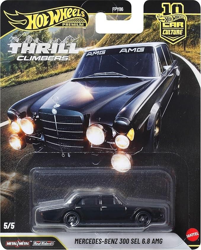 HOTWEELS PREMİUM MERCEDES BENZ 300 SEL 6.8 AMG