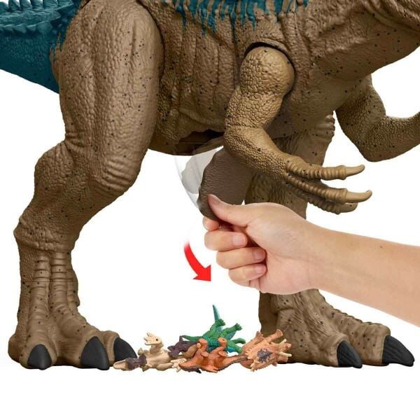 JURASSIC DEVASA ALLOSAURUS FIGURU