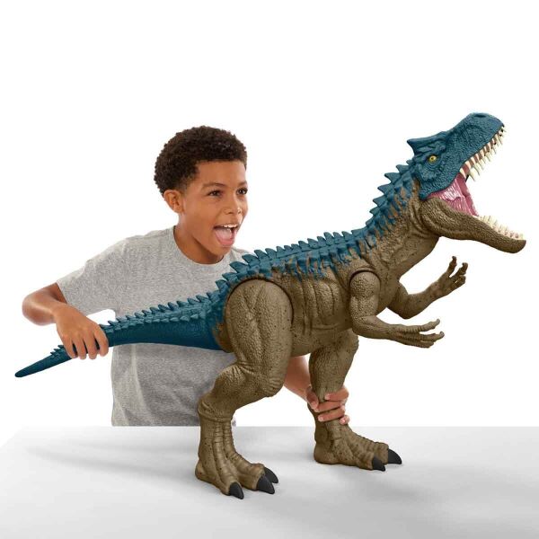 JURASSIC DEVASA ALLOSAURUS FIGURU