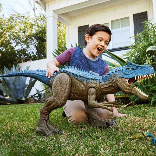 JURASSIC DEVASA ALLOSAURUS FIGURU