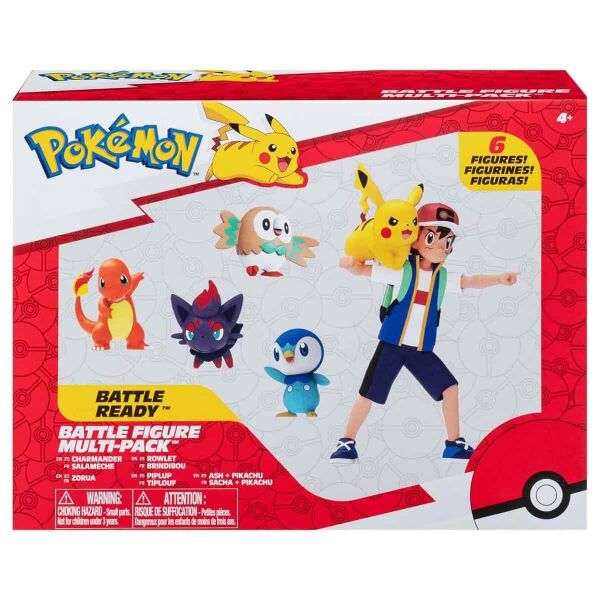 NECO POKEMON BATTLE 6LI İLK FİGÜR SET