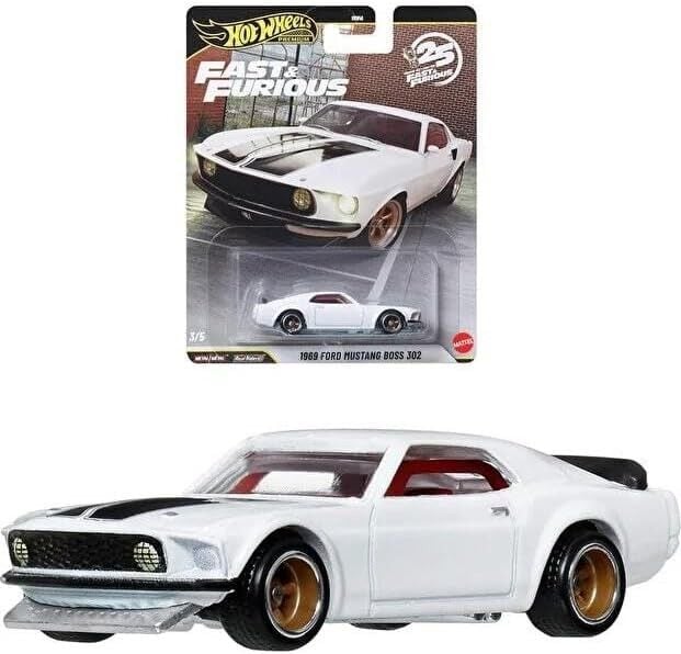 HOTWEELS PREMİUM FAST AND FURIOUS 1969 FORD MUSTANG BOSS 302