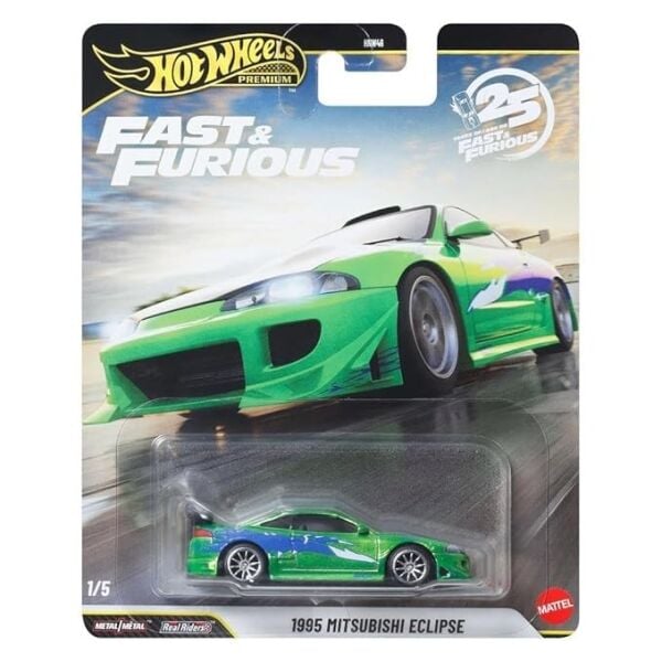 HOTWEELS FAST AND FURIOUS 1995 MITSUBISHI ECLIPSE