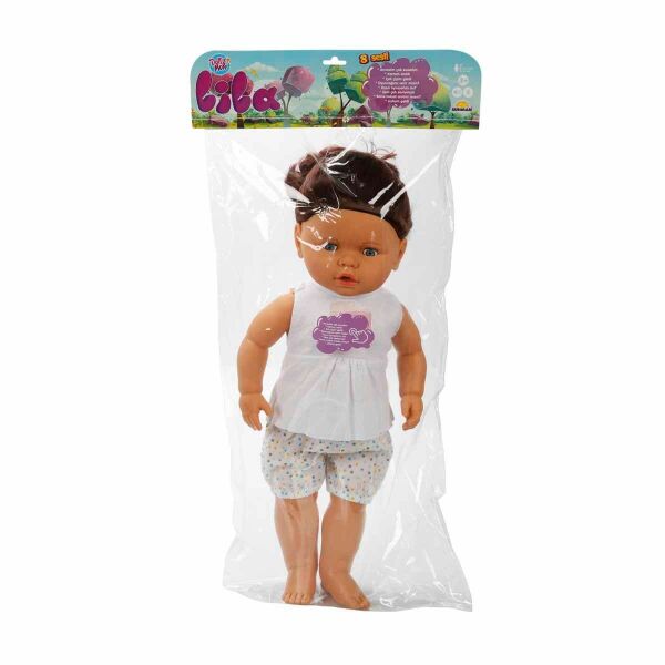 BEBEK AFRO RENKLİ KIVIRCIK SAÇLI 23 CM