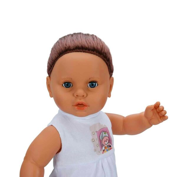BEBEK AFRO RENKLİ KIVIRCIK SAÇLI 23 CM