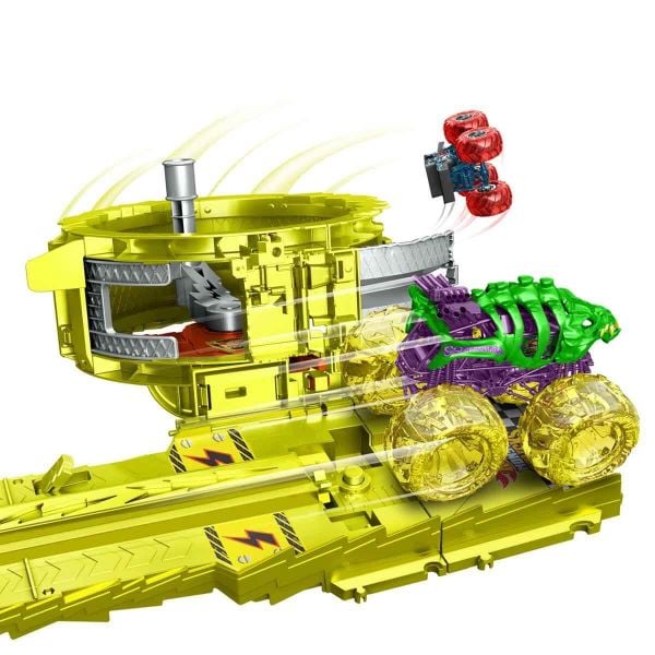 HW MONSTER TRUCK POWER SMASHERS OYUN SET