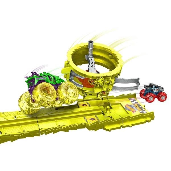 HW MONSTER TRUCK POWER SMASHERS OYUN SET