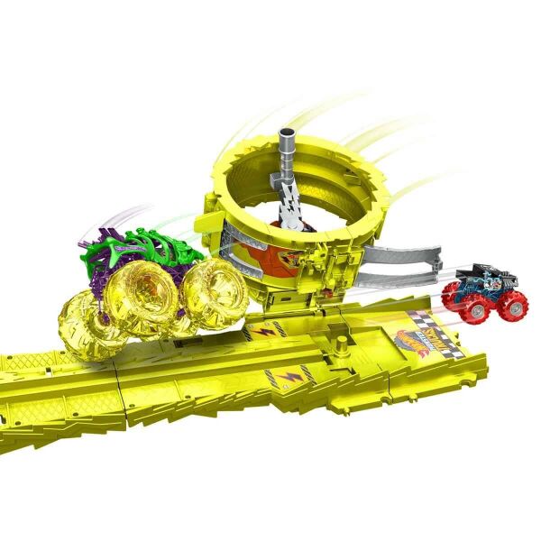 HW MONSTER TRUCK POWER SMASHERS OYUN SET