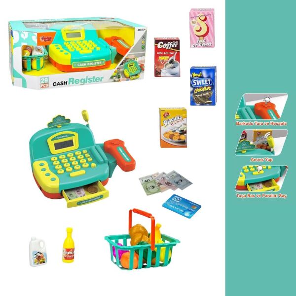 AKS IŞIKLI MİKROFONLU HESAP MAKİNESİ