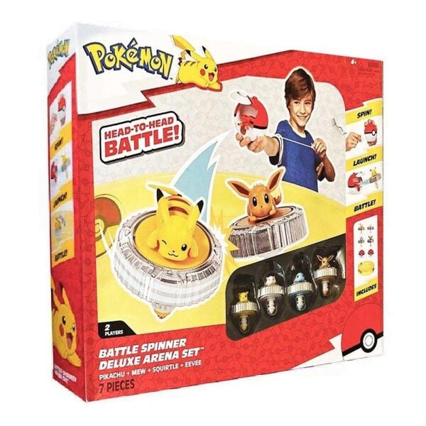 NECO POKEMON BATTLE SPINNER DELUXE ARENA SET