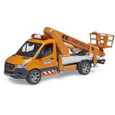 BRUDER MERCEDES BENZ SPRİNTER SEPETLİ VİNÇ