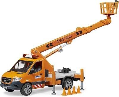 BRUDER MERCEDES BENZ SPRİNTER SEPETLİ VİNÇ