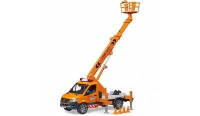 BRUDER MERCEDES BENZ SPRİNTER SEPETLİ VİNÇ