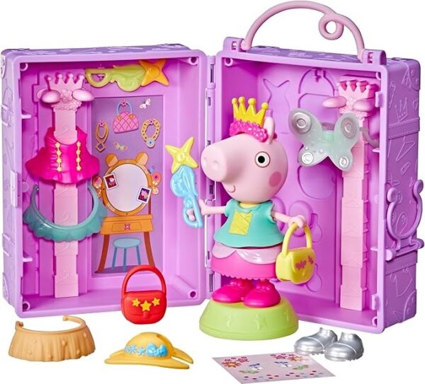 PEPPA PİG 6 FİGÜR VE KIYAFET DOLABI
