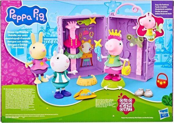 PEPPA PİG 6 FİGÜR VE KIYAFET DOLABI