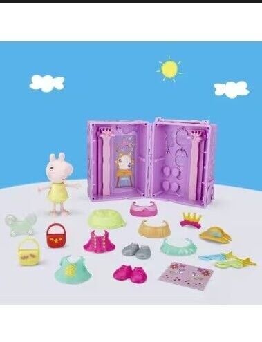 PEPPA PİG 6 FİGÜR VE KIYAFET DOLABI