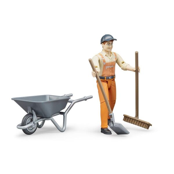 BRUDER TEMİZLİK GÖREVLİSİ VE AKSESUARLARI