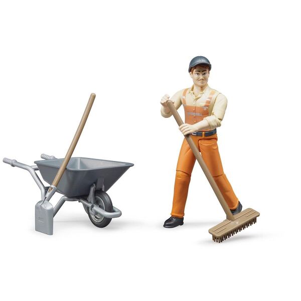 BRUDER TEMİZLİK GÖREVLİSİ VE AKSESUARLARI