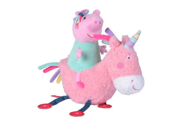 PEPPA PİG PLUSH PEPPA WİTH UNICORN