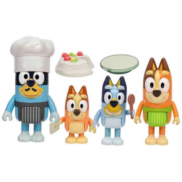 BLUEY 4LÜ FİGÜR SET ASORTİ