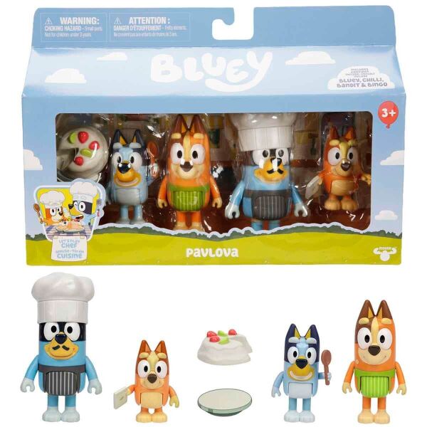 BLUEY 4LÜ FİGÜR SET ASORTİ