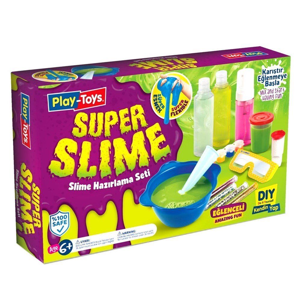 PLAYTOYS DIY SUPER SLİME