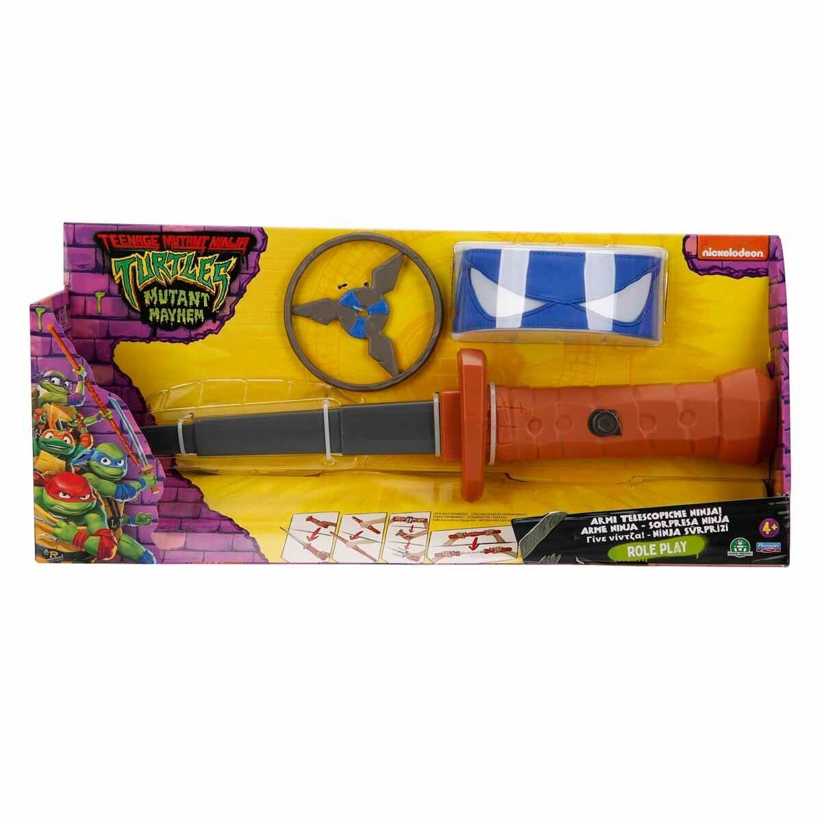 NINJA TURTLES MASKE VE AKSESUAR