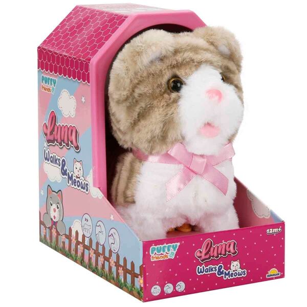 PELUŞ SEVİMLİ KEDİCİK SESLİ