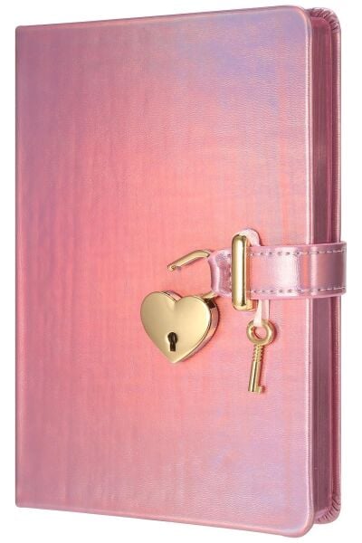 VİCTORIA'S JOURNALS HUSH HUSH KİLİTLİ METALİK DEFTER KUTULU