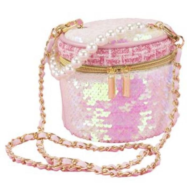 IŞILTILI BAVUL OMUZ ÇANTA