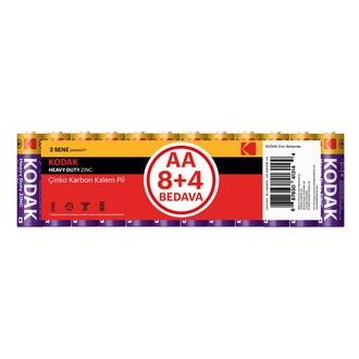 KODAK 8+4 SHRİNK ÇİNKO KALEM PİL