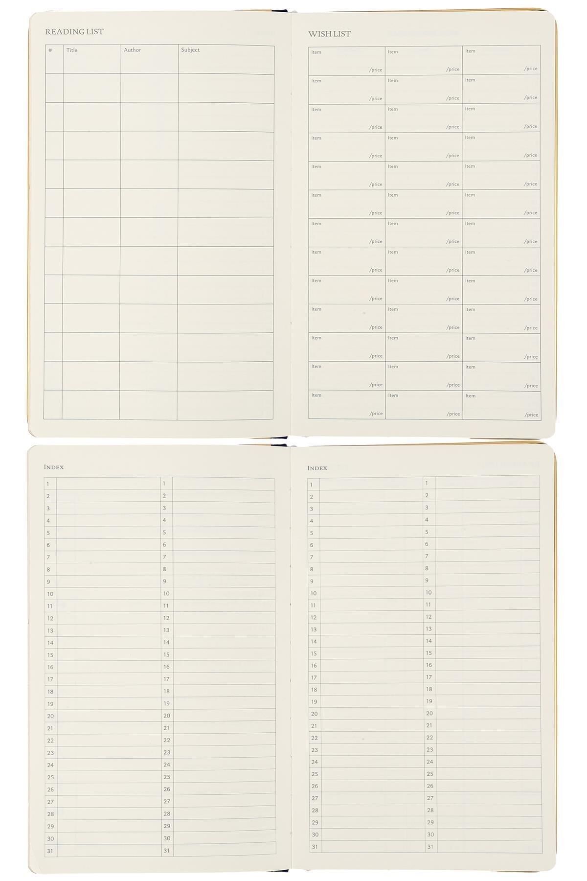 VEGAN DERİ SERT KAPAK KENAR DEMİR ALTIN VE DEMİR YALDIZ ÇİZGİLİ KREM