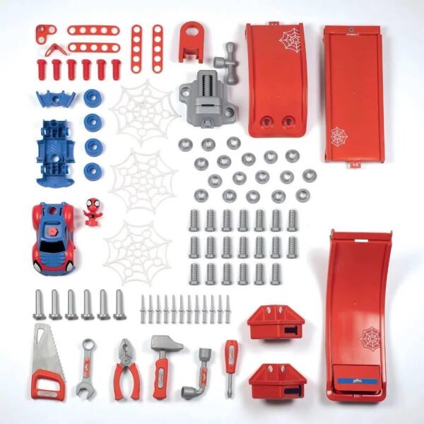 ÖRÜMCEK ADAM TEMALI TAMİR BAKIM TEZGAH OYUN SETİ