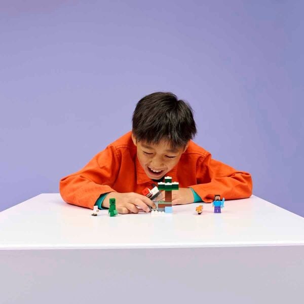 LEGO MİNECRAFT STEVE'IN TAYGA MACERASI