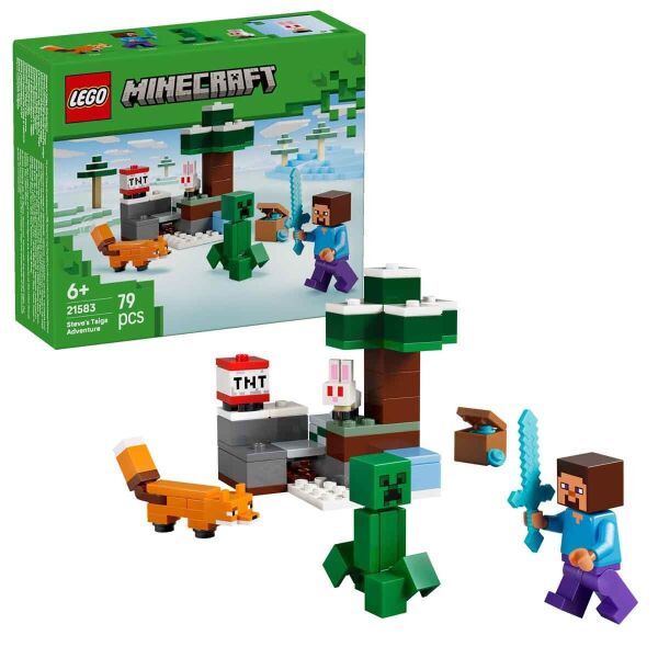 LEGO MİNECRAFT STEVE'IN TAYGA MACERASI