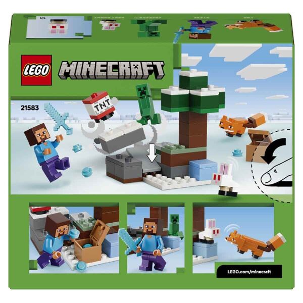 LEGO MİNECRAFT STEVE'IN TAYGA MACERASI