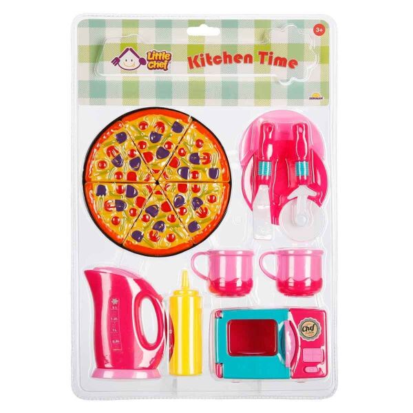 YİYECEKLER PİZZA KAHVE SETİ 15 18 PARÇA